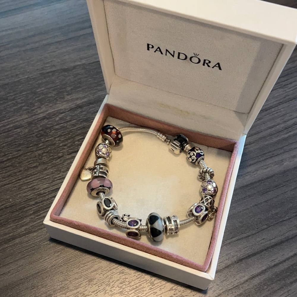 PANDORA KEY CHARM BRACELET